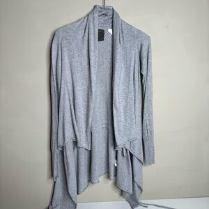 Guinevere Cardigan Sweater Cashmere Blend Waterfall Front